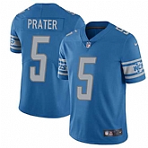 Nike Detroit Lions #5 Matt Prater Blue Team Color NFL Vapor Untouchable Limited Jersey,baseball caps,new era cap wholesale,wholesale hats